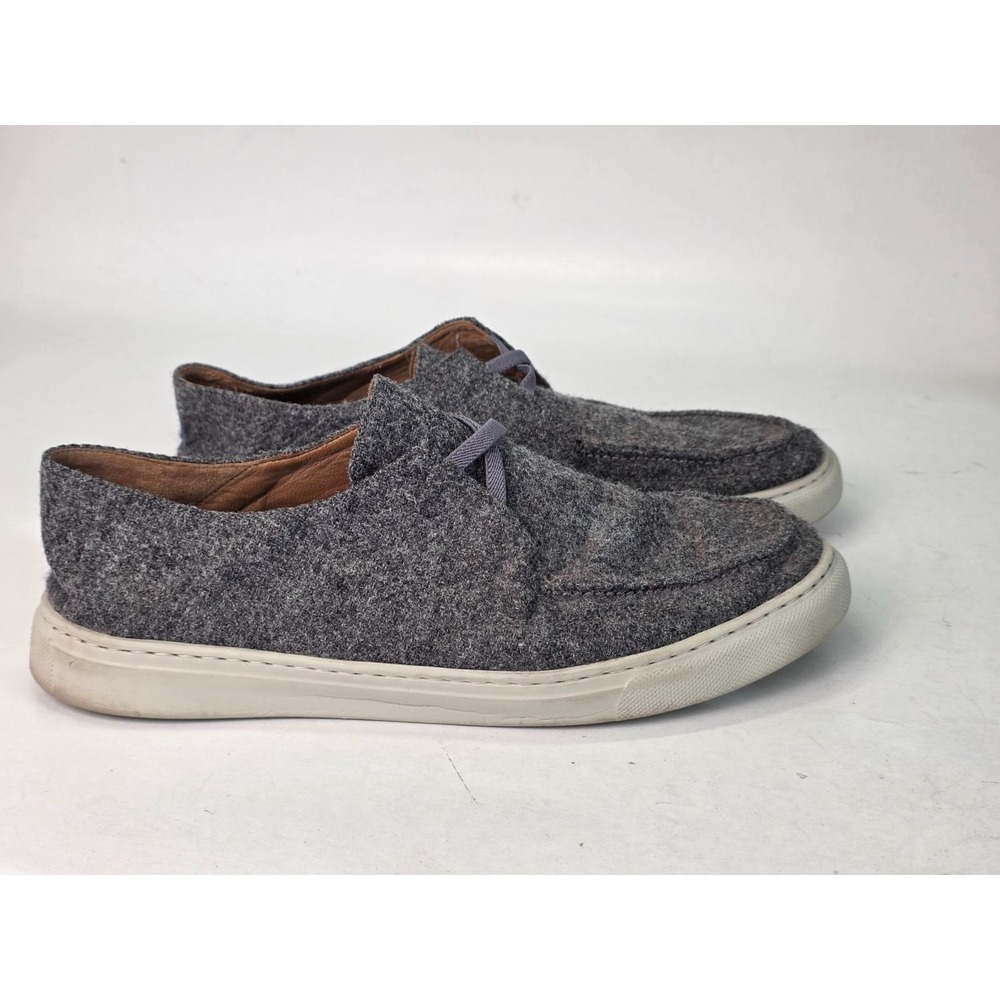 Peter Millar Mountainside Men's Shoes Size 11 Gray Slip On Wool Low Top Sneakers